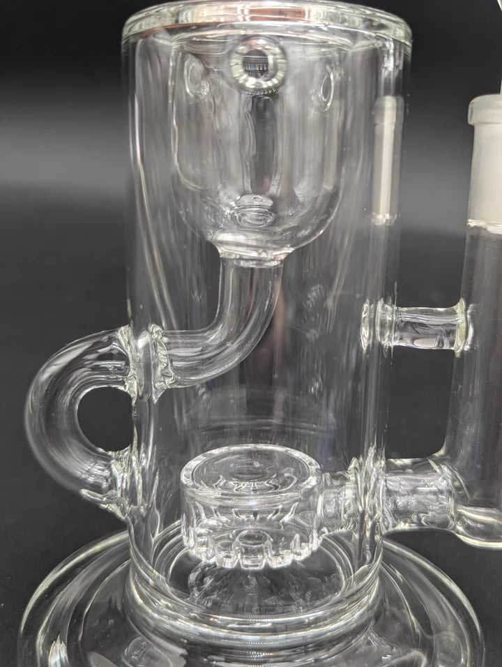 9" Clear Klein Recycler Bong