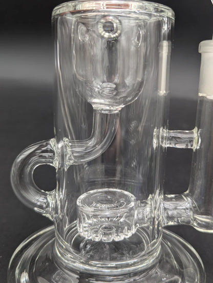 9" Clear Klein Recycler Bong