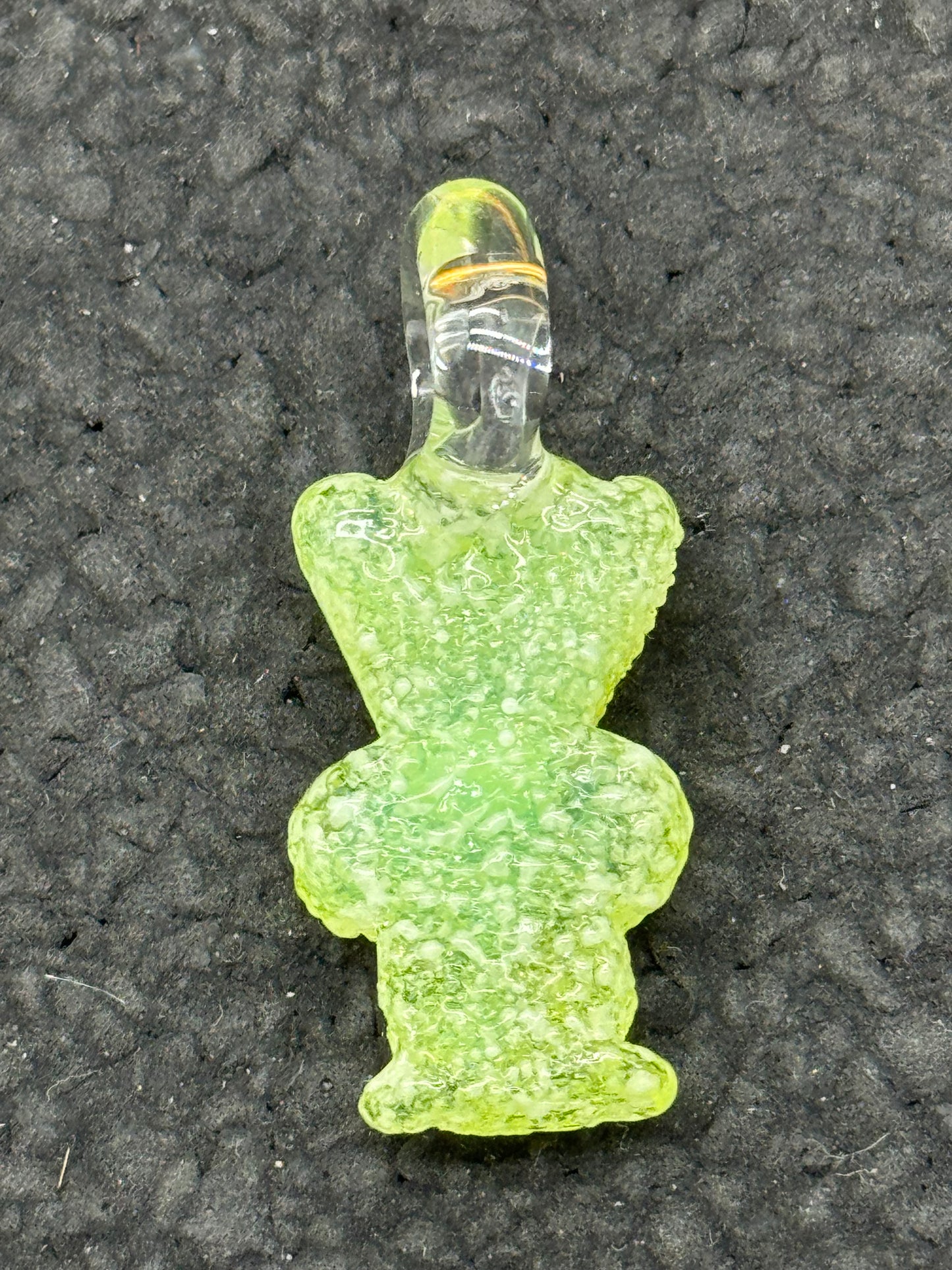 Emperial glass sour kid pendant