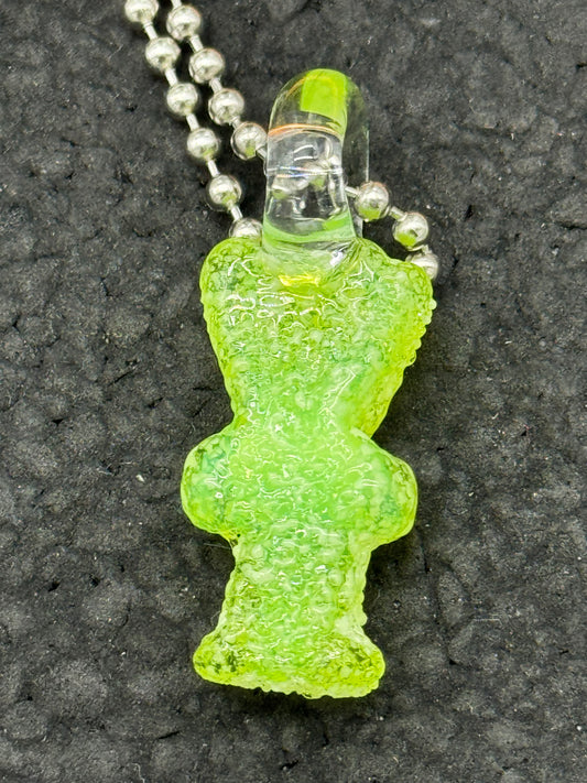 Emperial glass sour kid pendant