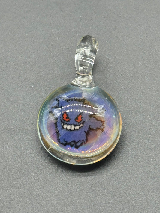 PHOTON GLASS GENGAR  PENDANT
