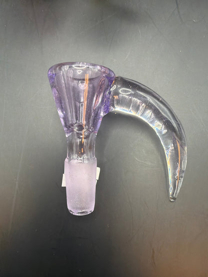 Greek Glass Full Color 14mm 4 Hole Slide
