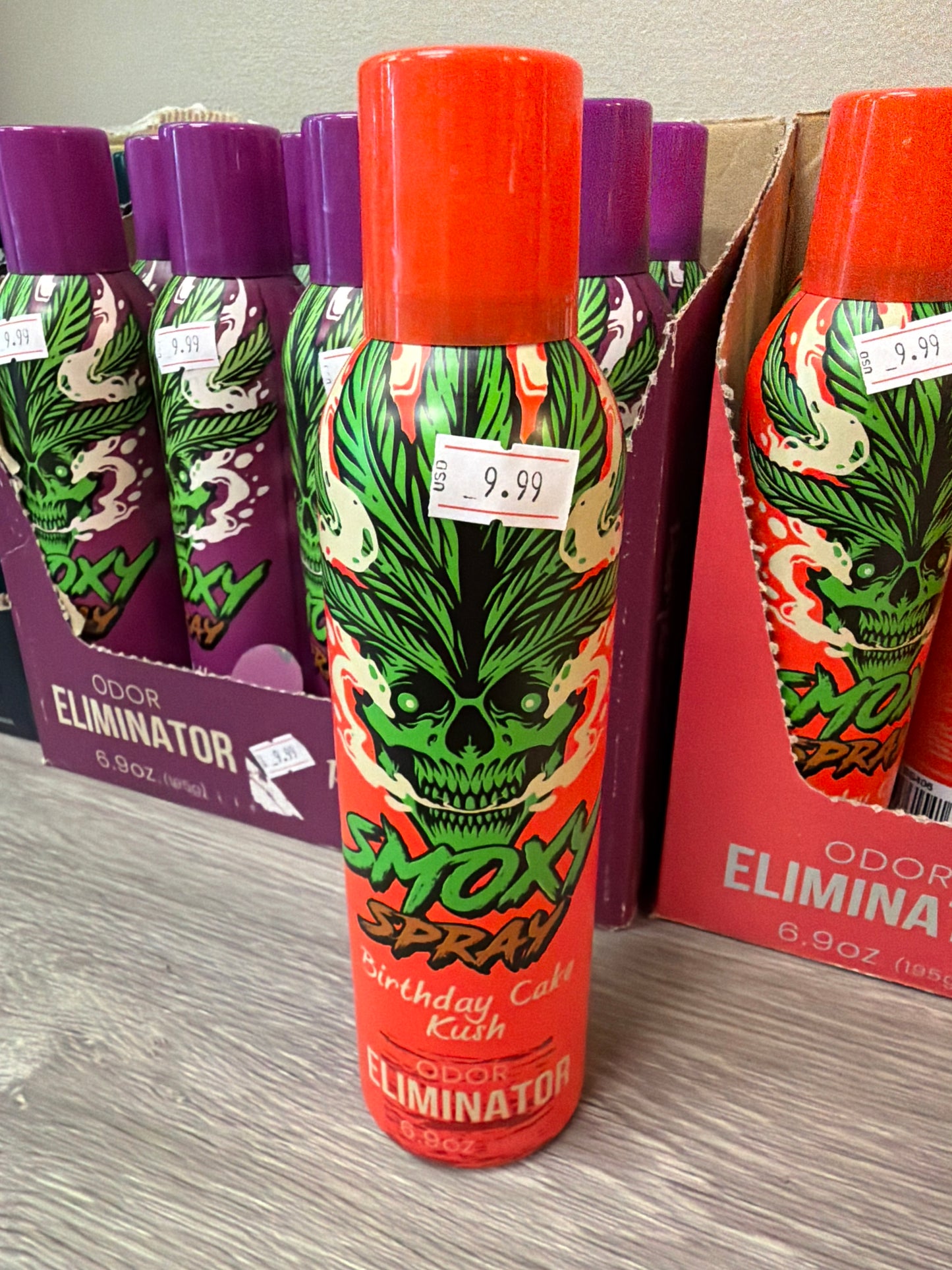 Smokey spray odor eliminator
