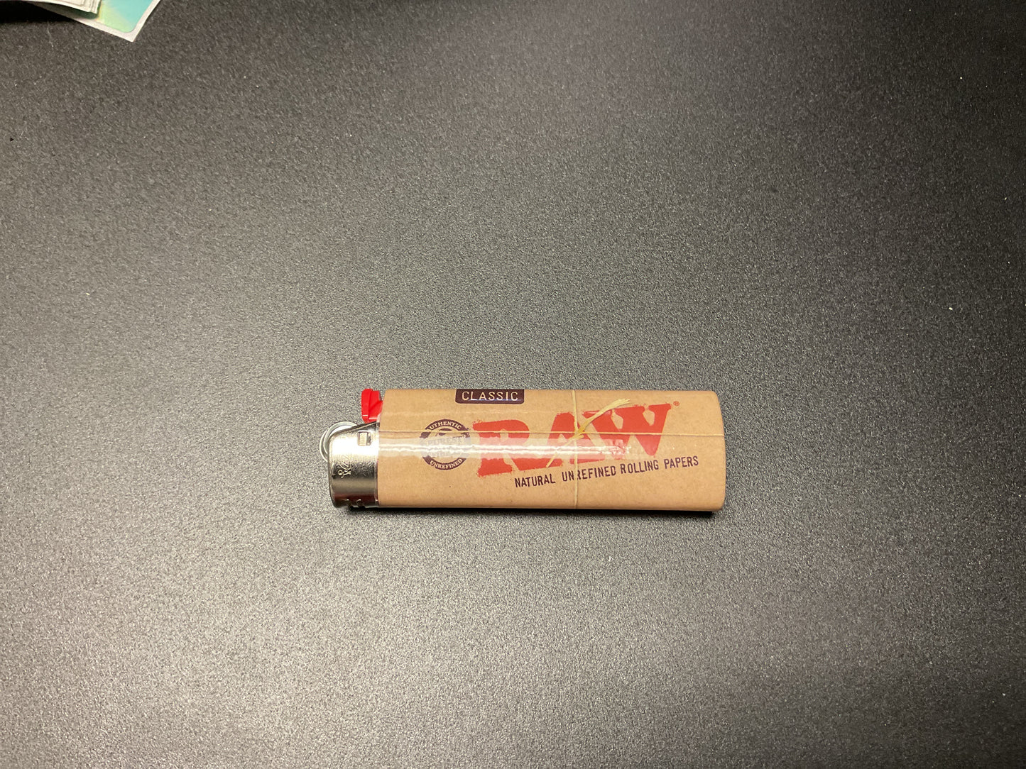 Raw bic lighter