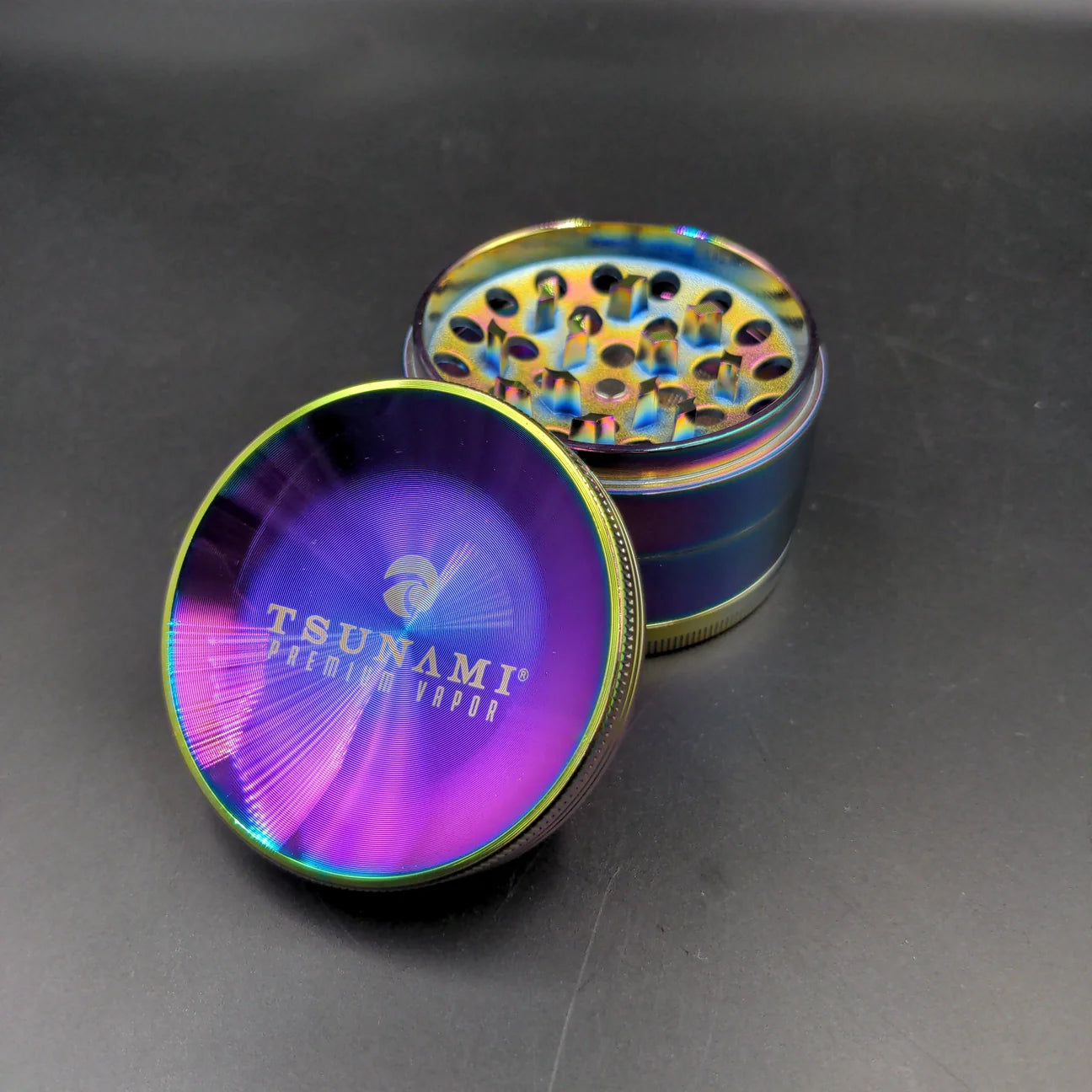 TSUNAMI DRY HERB GRINDER 4 PIECE 63MM