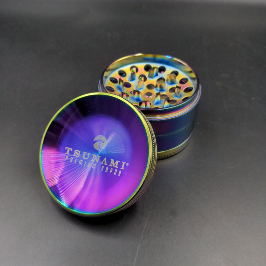 TSUNAMI DRY HERB GRINDER 4 PIECE 63MM