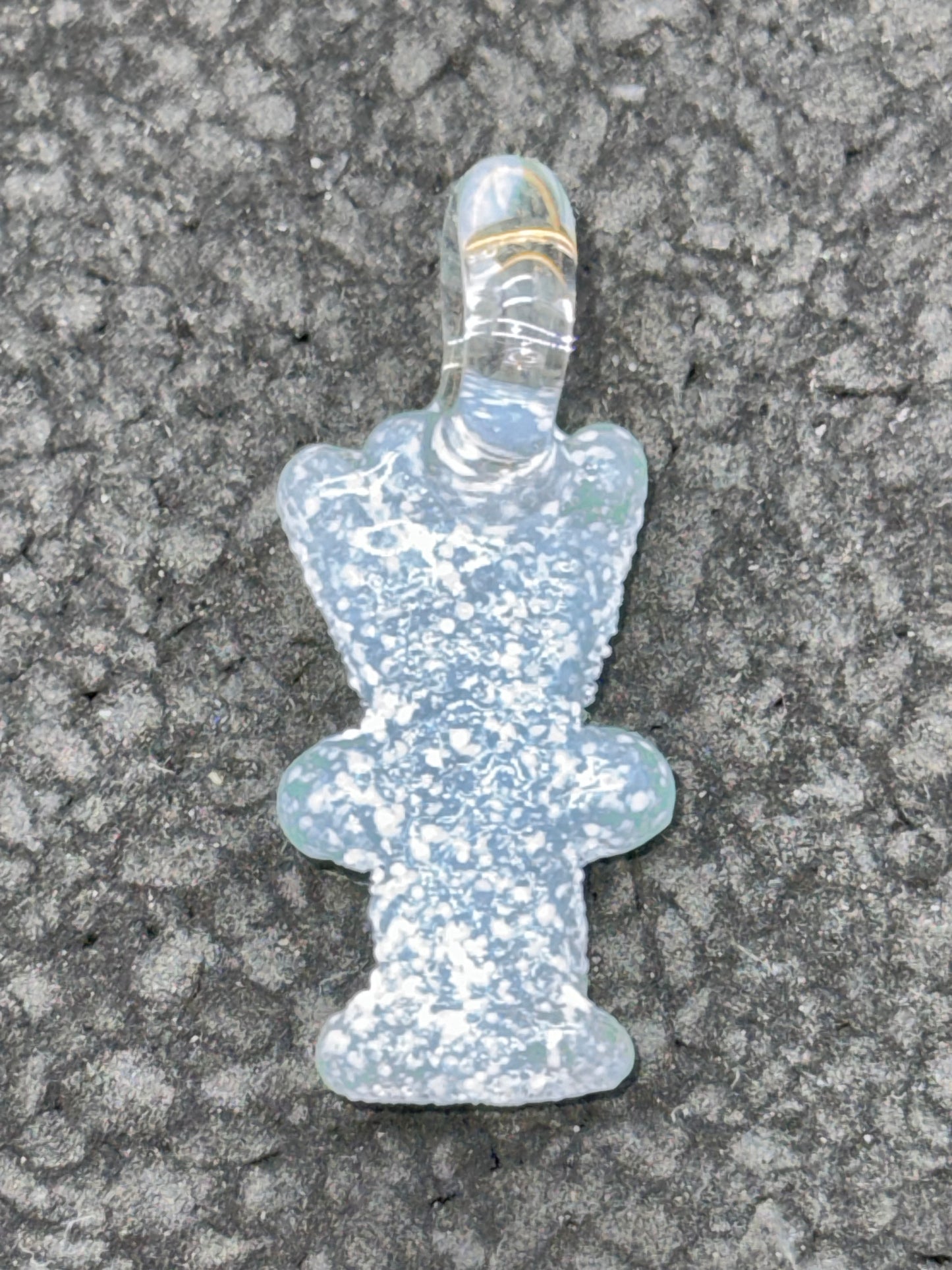 Emperial glass sour kid pendant