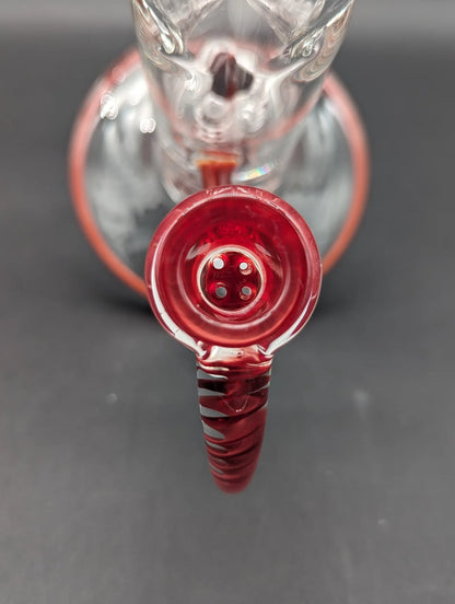 MIDNIGHT GLASS DUAL INLINE + INV3 BONG