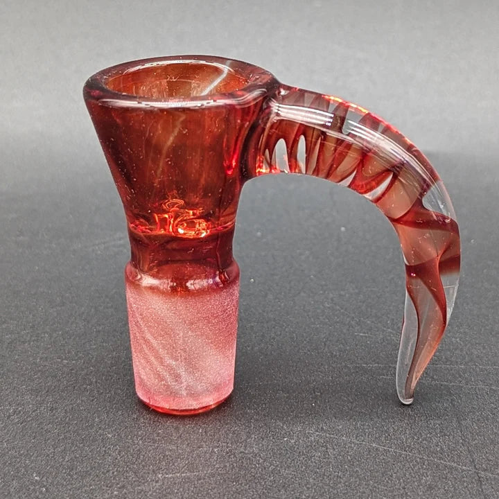 GREEK GLASS FULL COLOR 18MM 4 HOLE SLIDE