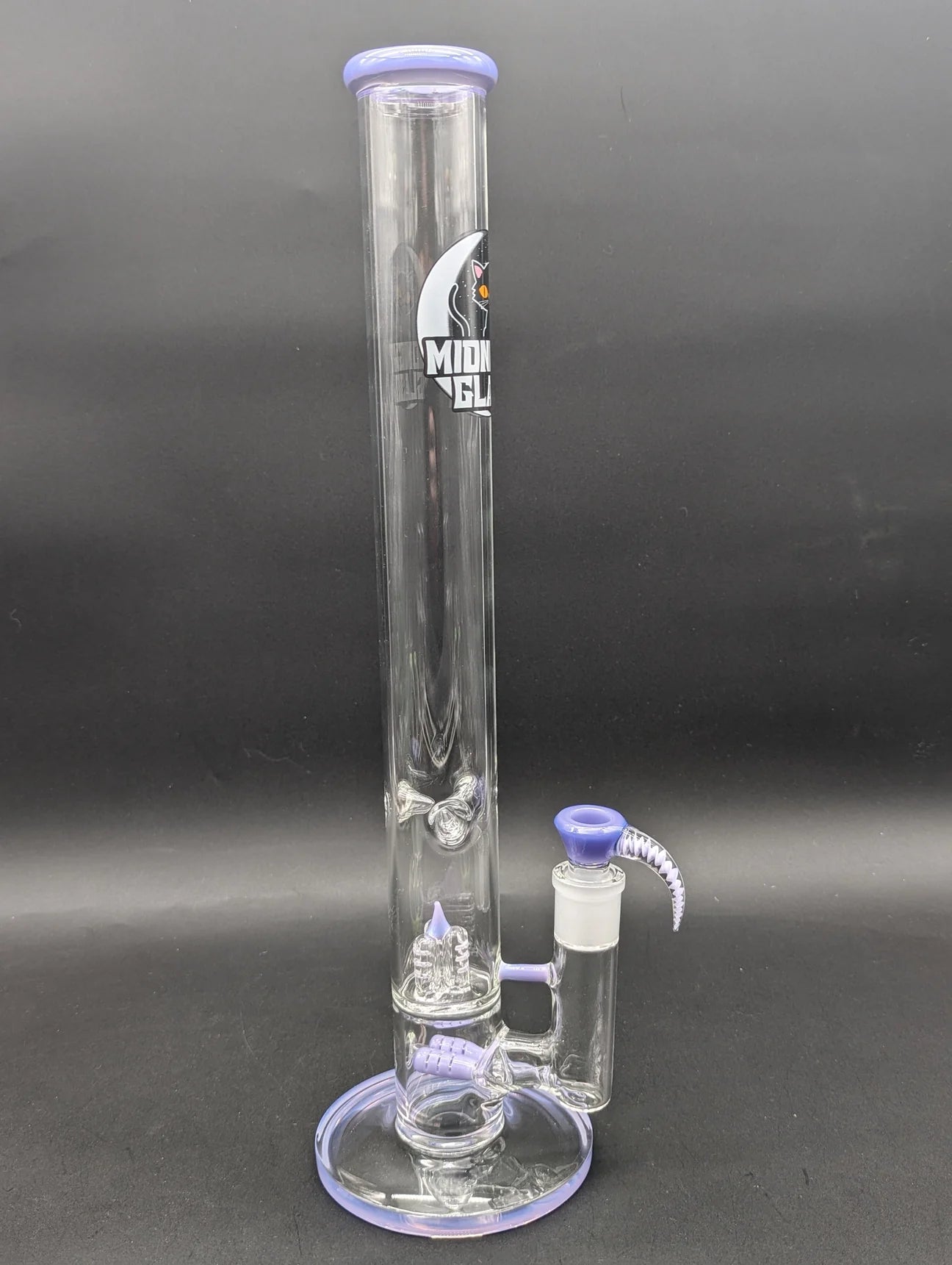 MIDNIGHT GLASS DUAL INLINE + INV3 BONG
