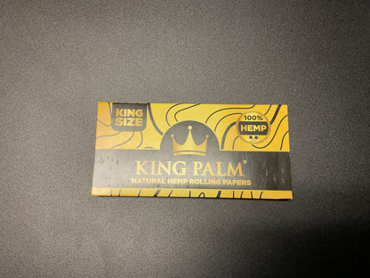 KING PALM HEMP PAPERS W/TIPS