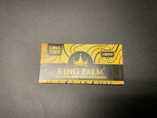 KING PALM HEMP PAPERS W/TIPS