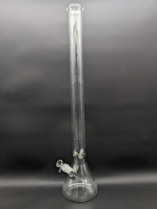 27" CLEAR GLASS BEAKER BONG 50X5
