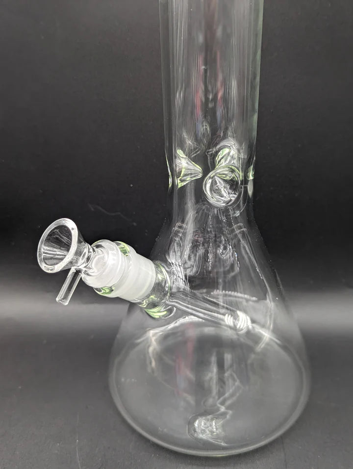 27" CLEAR GLASS BEAKER BONG 50X5
