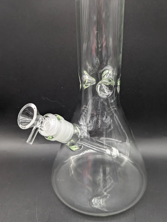 27" CLEAR GLASS BEAKER BONG 50X5