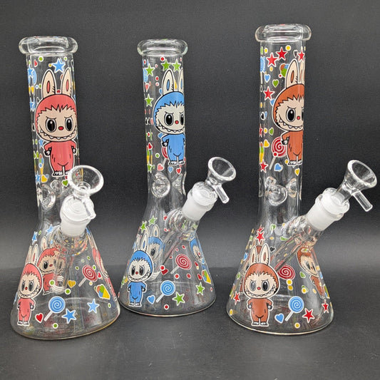 10" LA BONG BONG BEAKER BONG