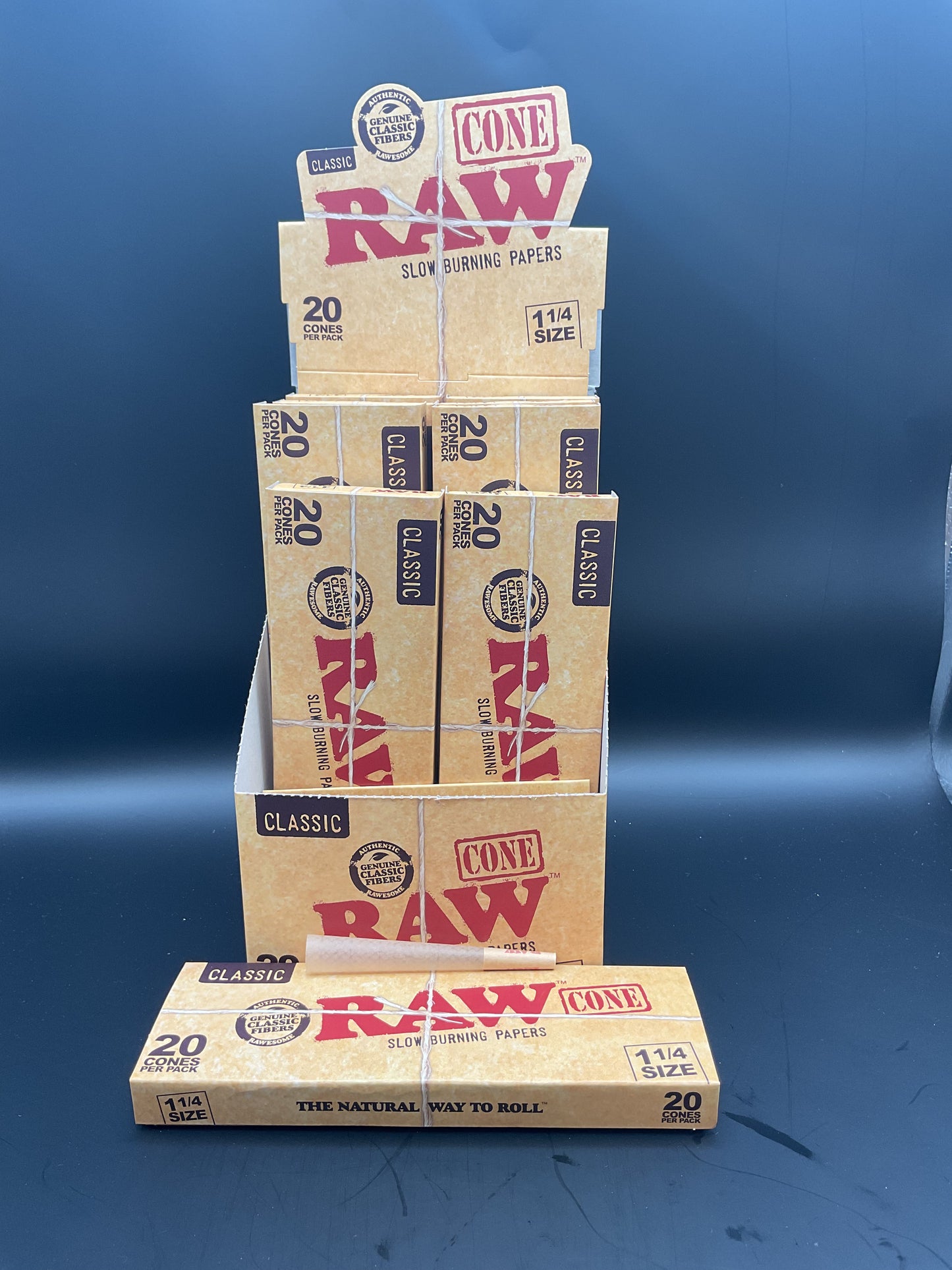 RAW CLASSIC CONE 1 1/4 | 20PK