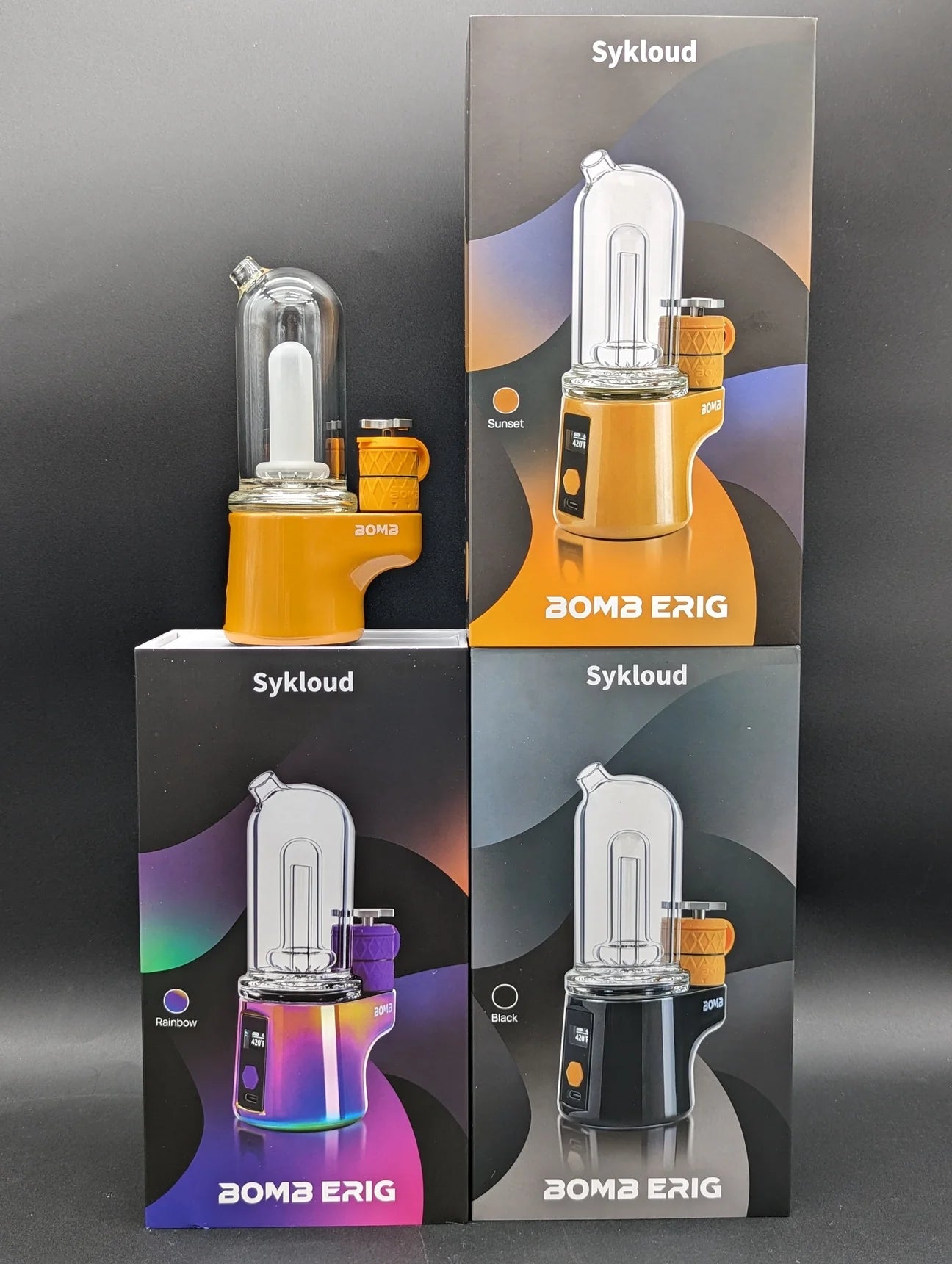 BOMB SYKLOUD PORTABLE ELECTRIC DAB RIG