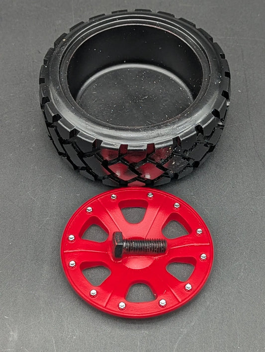 BIG TIRE RESIN ASHTRAY