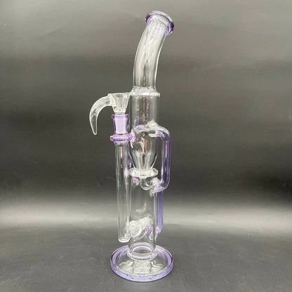 GREEK GLASS 16.5" RECYCLER 2.0 BONG