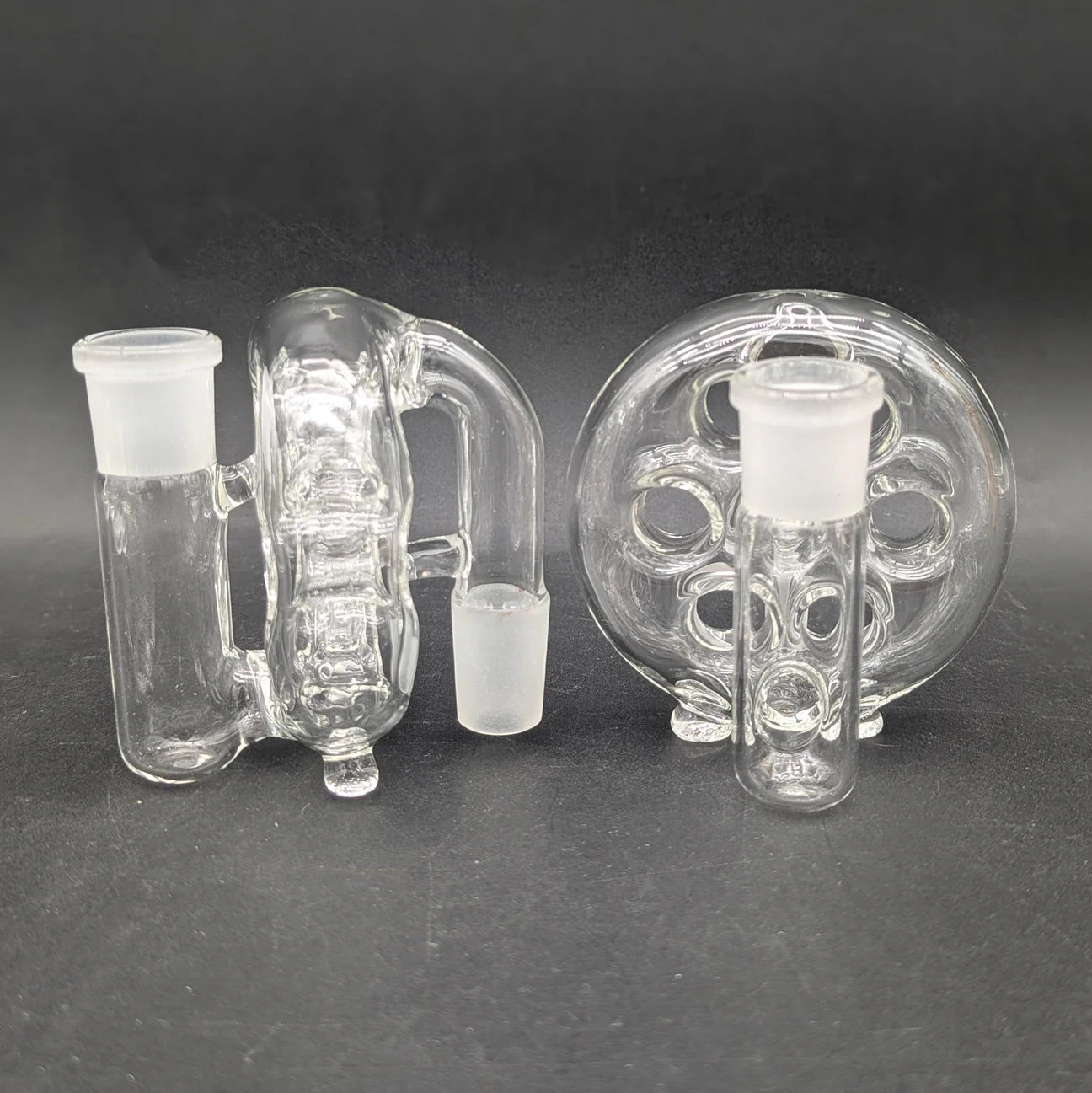 GREEK GLASS 18MM SWISS ASH CATCHER