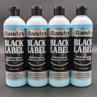 RANDY'S BLACK LABEL GLASS CLEANER - 12OZ BOTTLE