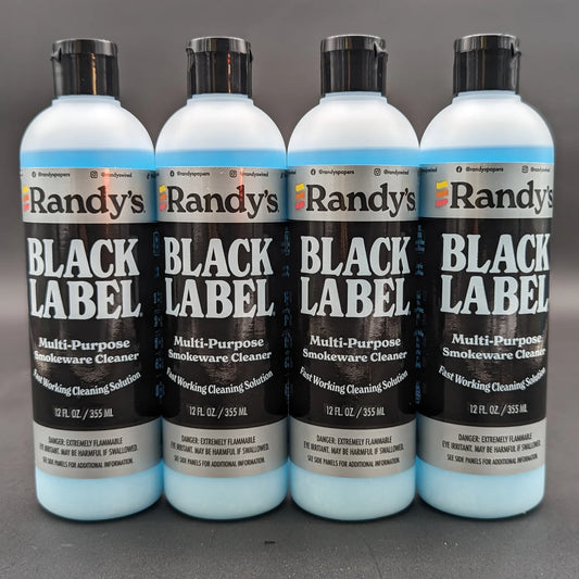 RANDY'S BLACK LABEL GLASS CLEANER - 12OZ BOTTLE