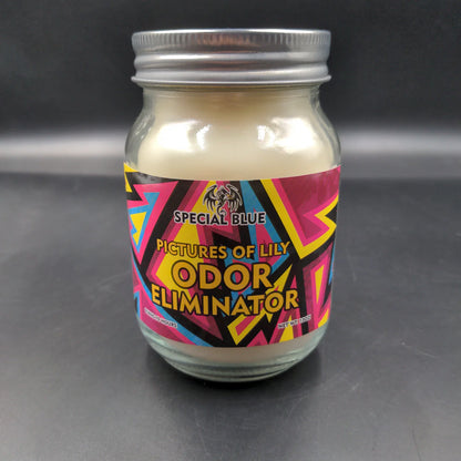 SPECIAL BLUE ODOR ELIMINATOR CANDLE 13OZ