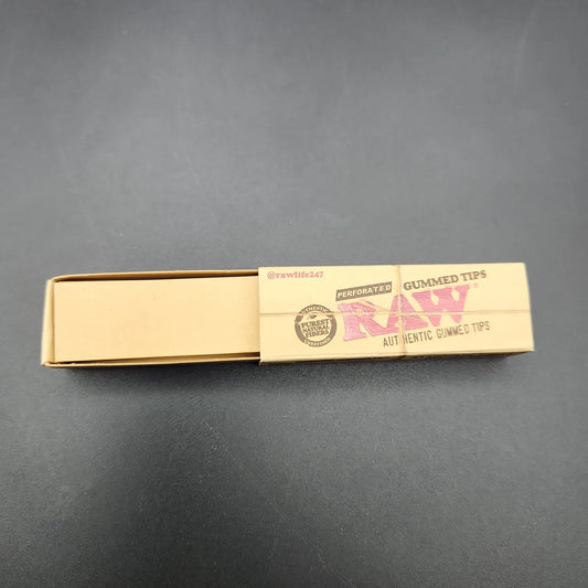 RAW PERFORATED GUMMED TIPS