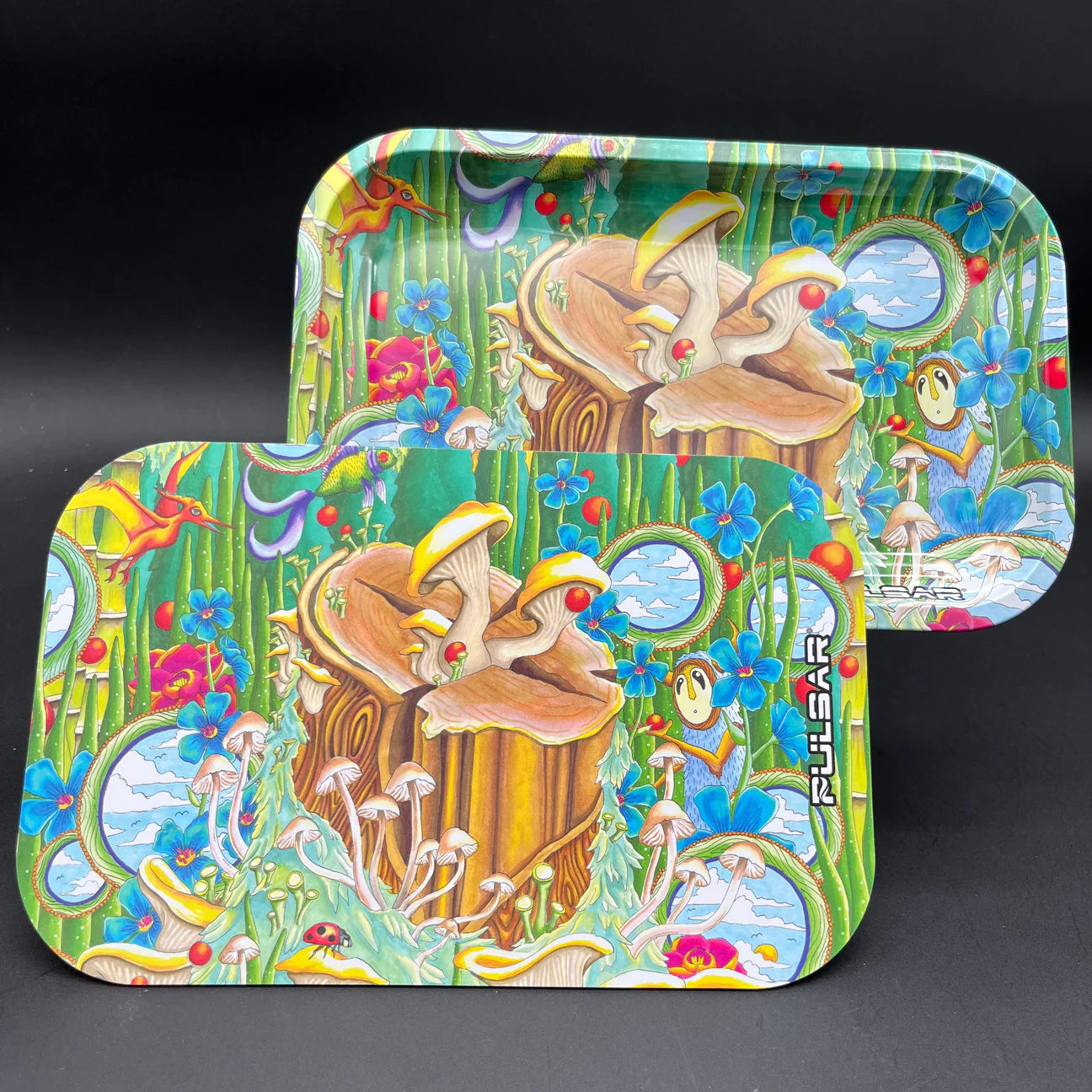 PULSAR METAL ROLLING TRAY & LID | WHERE LOVE IS ALIVE