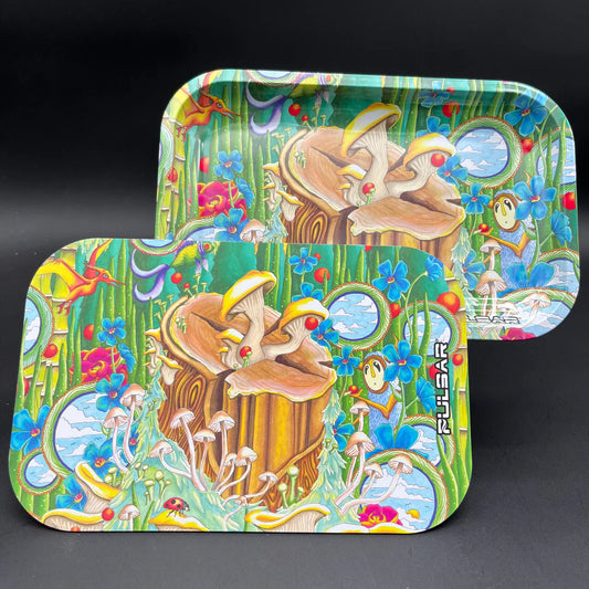 PULSAR METAL ROLLING TRAY & LID | WHERE LOVE IS ALIVE