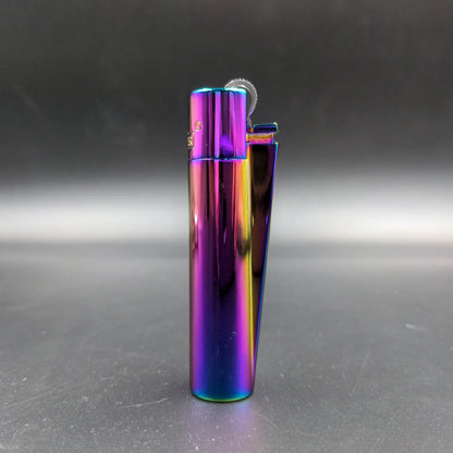 CLIPPER "ICY" REFILLABLE BUTANE LIGHTER - METAL