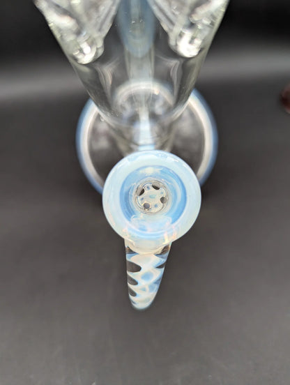 2K GLASS DUAL GRIDLINE PERC BONG