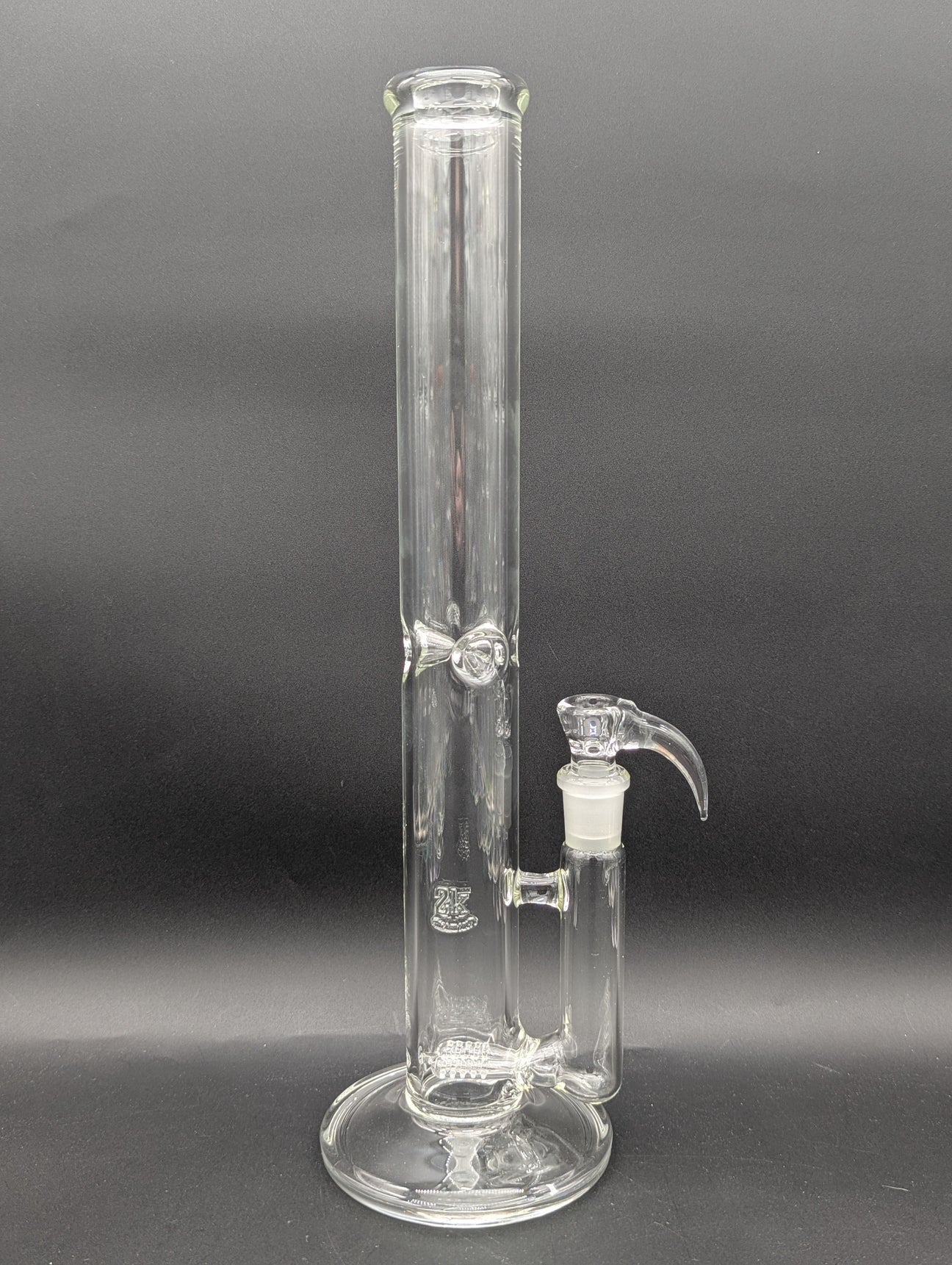 2K GLASS DUAL GRIDLINE PERC BONG