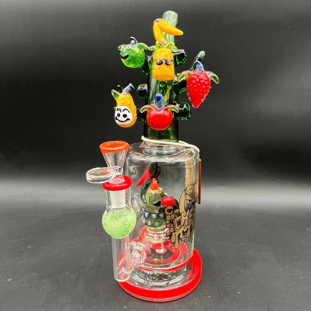 CHEECH GLASS - 12" VEGGIE VOLCANO WATER PIPE