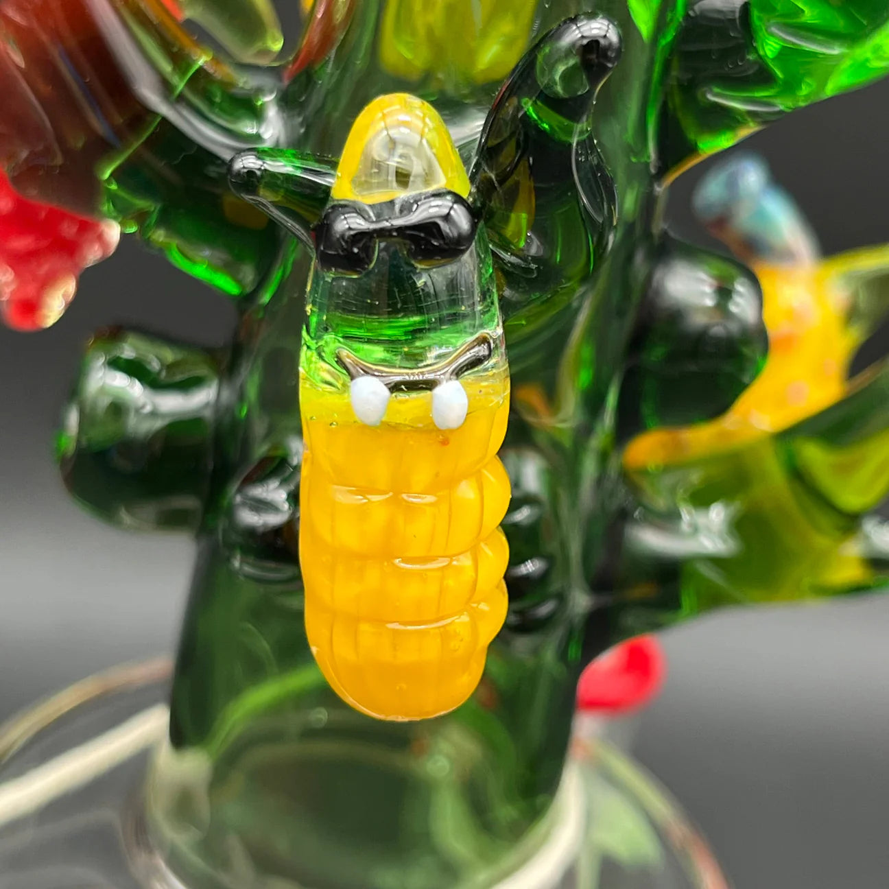 CHEECH GLASS - 12" VEGGIE VOLCANO WATER PIPE