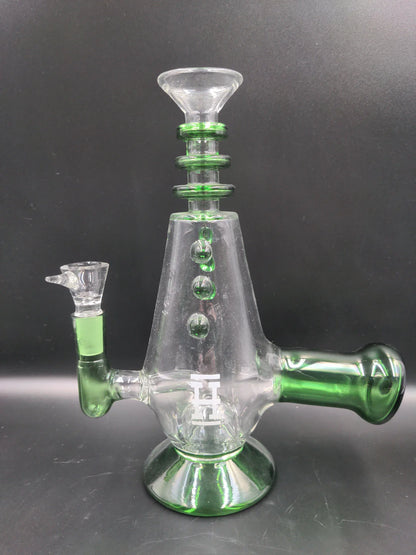 HEMPER PHASER BONG GREEN 9"