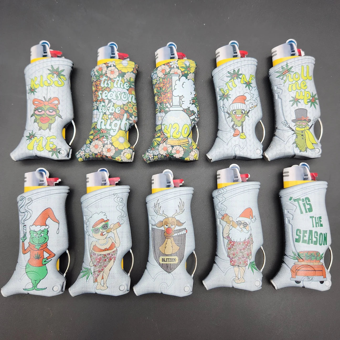 TOKER POKER LIGHTER SLEEVE | WINTER CLASSICS | ASST