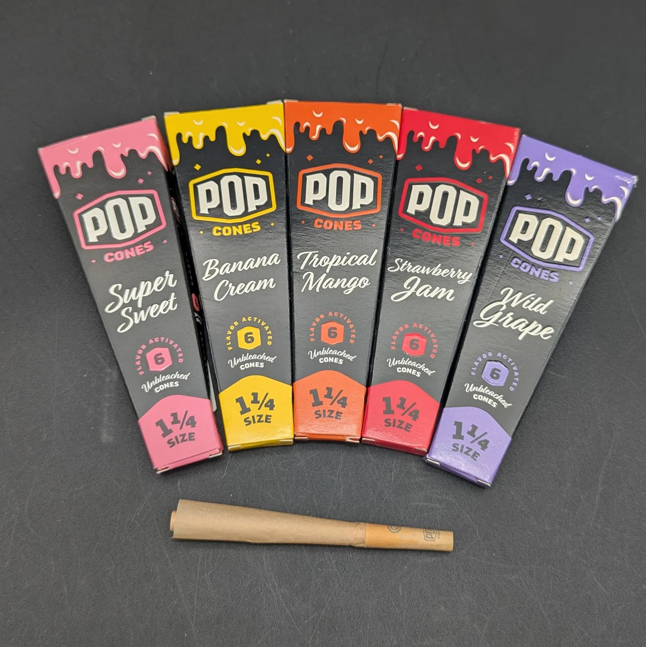 FLAVOR POP CONES | KING SIZE - ASSORTED FLAVOR