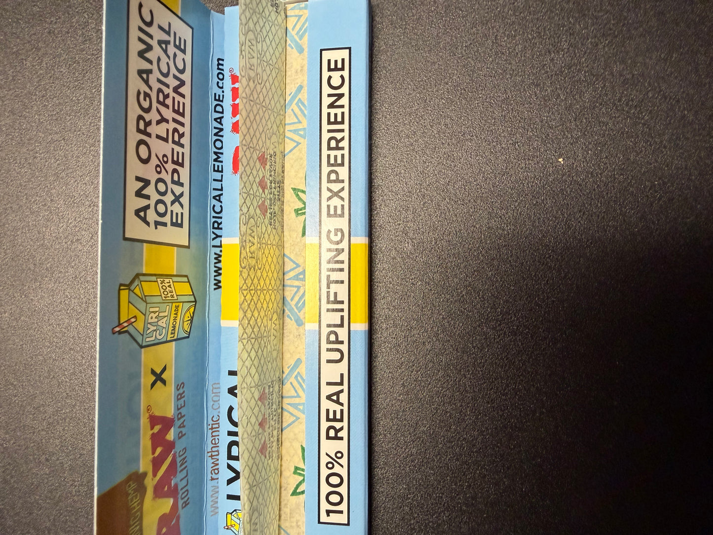 Lyrical lemonade x raw king size rolling papers