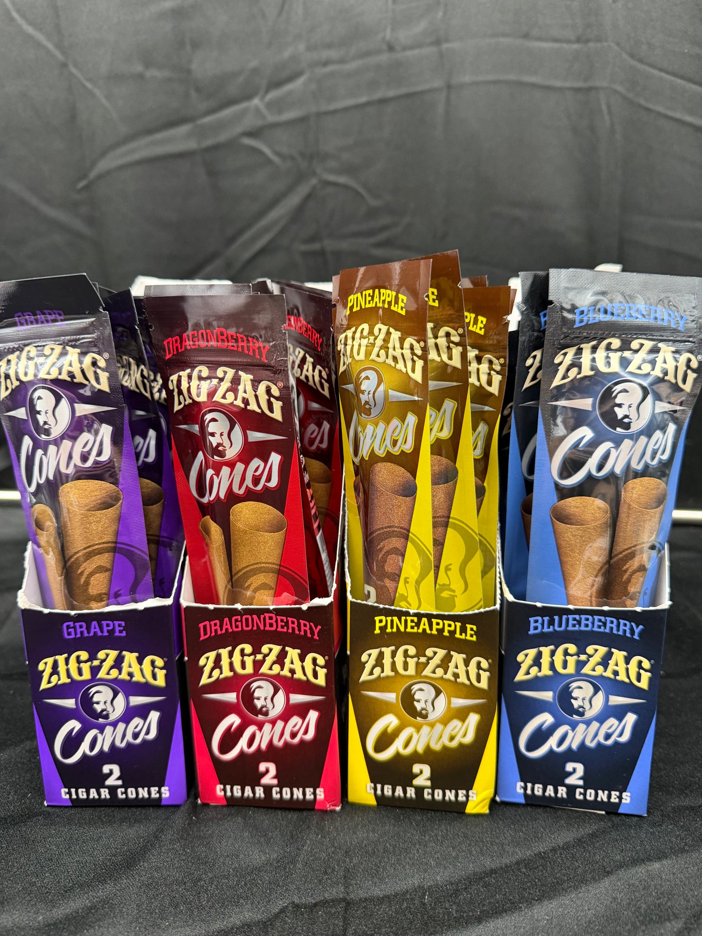 Zig zag flavor cones