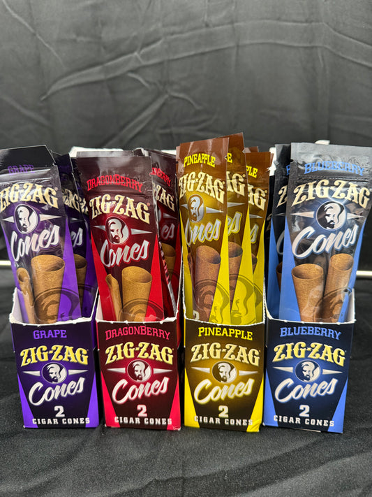 Zig zag flavor cones