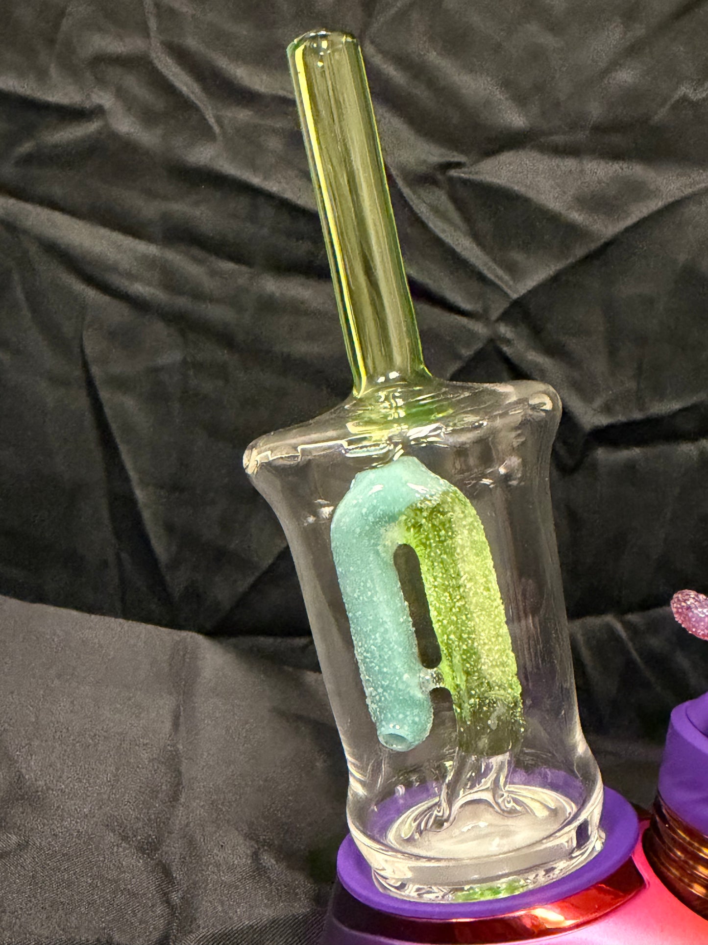 Gummy worm cup puffco topper