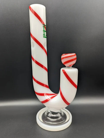 Hemper XL Candy Cane Water Pipe 10.5"