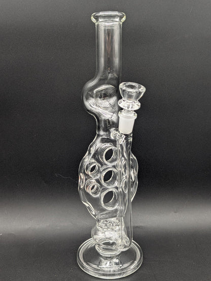 Greek Glass 13" Mini Swiss Tube 2.0