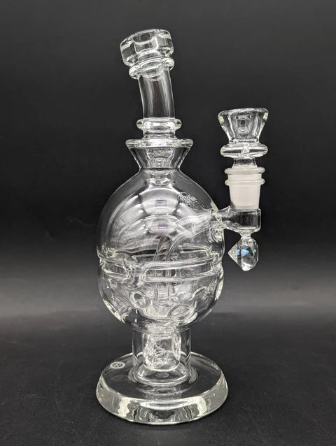 Greek Glass Faceted Fab Egg Dab Rig