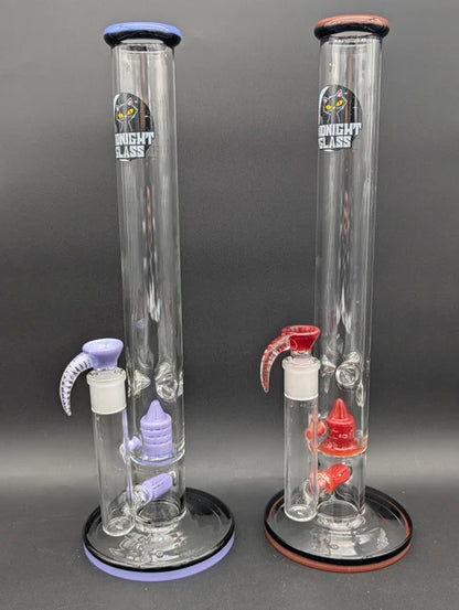 Midnight Glass Gridline to 360 Grid Cap Bong