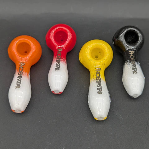 Phoenix Glass 4" Dual Color Pipe