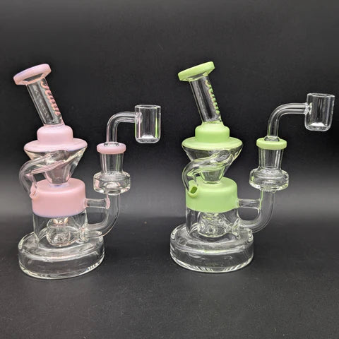 hittn Glass 7" Recycler Dab Rig