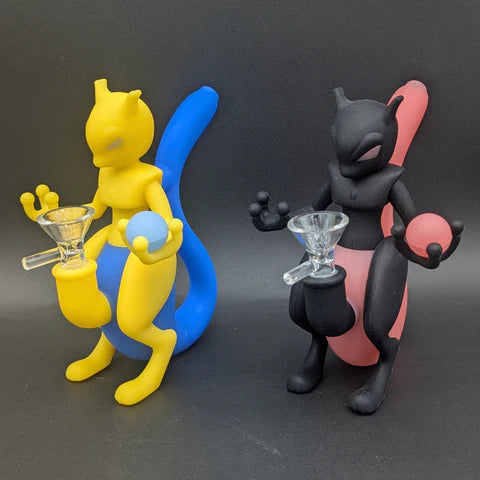 Psychic Alien Silicone Water Pipe